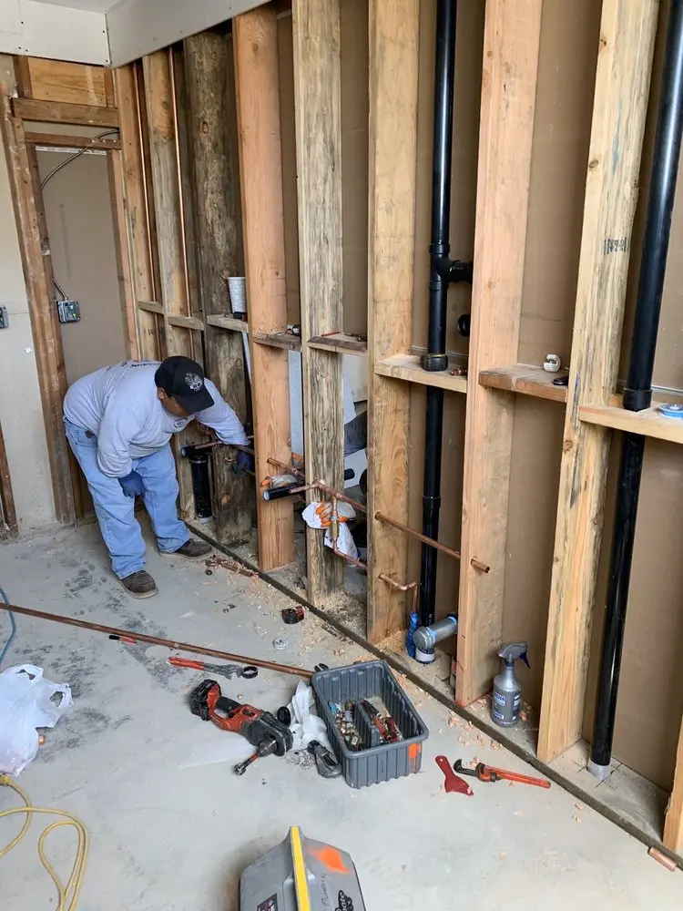 Commercial rough-in plumbing for Gas Line Repair in Wiconisco